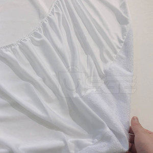 Protège-matelas imperméable en tissu éponge, drap-housse doux et absorbant, protection de literie pour usage quotidien - Product Image 4