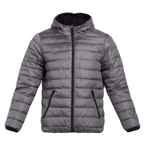 Custom Logo <b>Mens</b> Bubble Puffer Coat Thick Warm Hooded Outdoor Winter <b>Jacket</b> Waterproof Windproof Wholesale Supply - Product Image 4