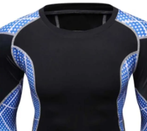 โลโก้ที่กําหนดเองผู้ชายเสื้อยืดการบีบอัด MMA Rash Guard 3D ระเหิด Bjj Rashguard อะนิเมะ - Product Image 3