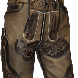 กางเกงหนังแท้สไตล์บาวาเรียนสำหรับเทศกาล Oktoberfest ผลิตจากหนังแพะเยอรมัน สำหรับฤดูกาลใหม่ปี 2026 - Product Image 6