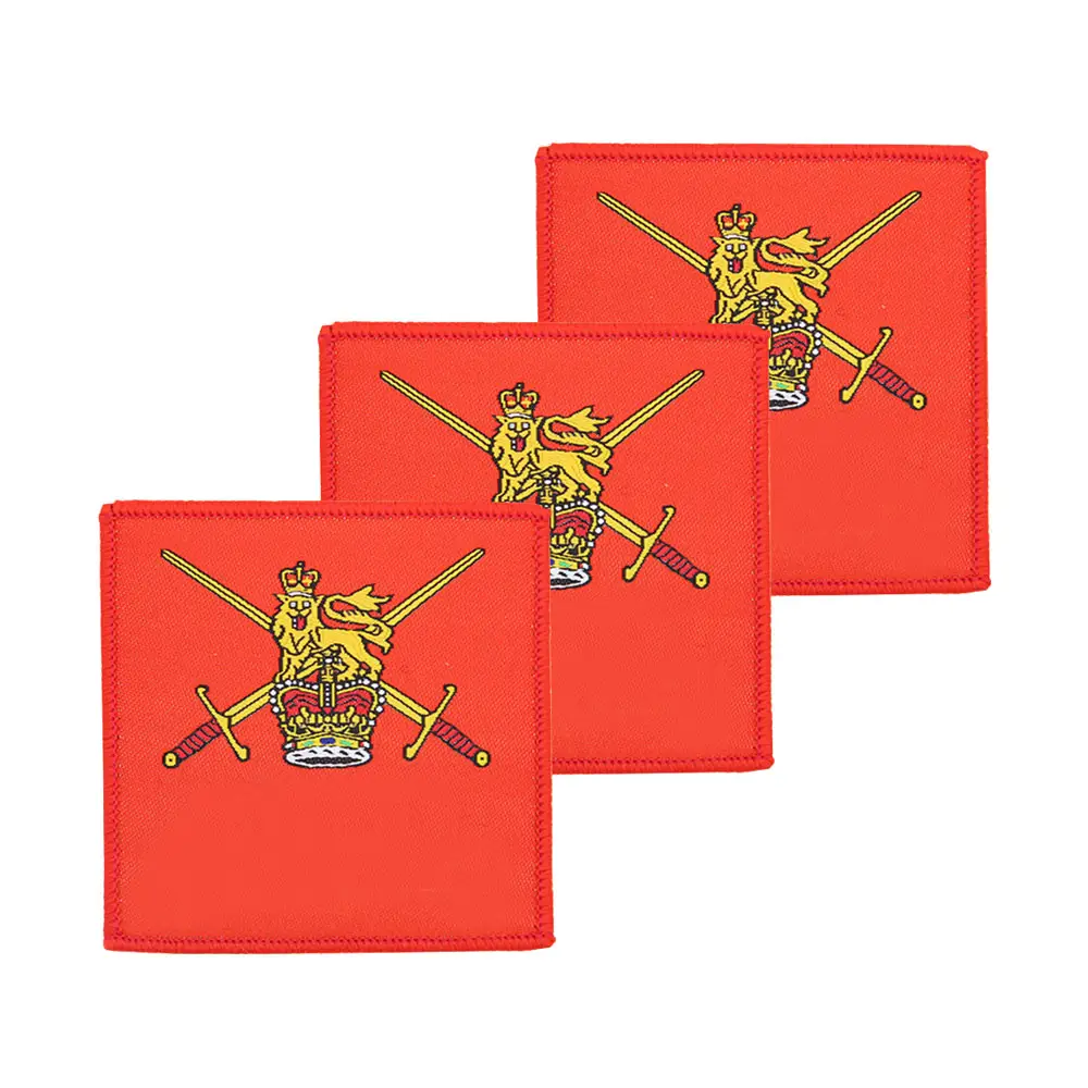 Quartel-General Cerimonial Britânico TRF x3 Pacote TRF Melhores Emblemas e Bordados de Brigada Personalizados