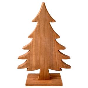 Árbol de Navidad de Madera Ecológico Moderno de Creaciones Antiguas con Tamaño y Forma Personalizables - Product Image 5