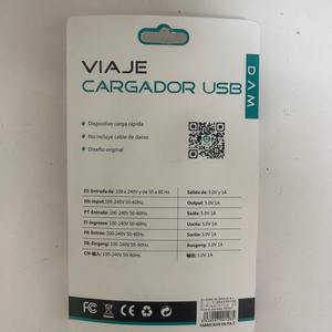 Cargador de Pared USB Universal, 5V 1A, Enchufe Europeo, Cargador de Viaje, Adaptador de Corriente de Carga Rápida para Teléfono Inteligente - Product Image 2