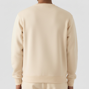 เสื้อฮู้ดดี้สไตล์ฮิปฮอปทรงโอเวอร์ไซส์ ผ้าฝรั่งเศสเทอร์รี่ 100% คอตตอน คุณภาพสูง OEM/ODM ระบายอากาศได้ดี แบบเรียบ หนานุ่ม - Product Image 4