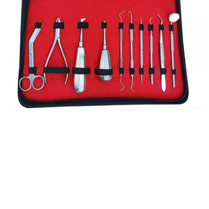Stainless Steel Dental Instruments 16Pcs Oral Dental Surgery Extracting Elevators Forceps <b>Pliers</b> <b>set</b> surgical instruments - Product Image 5