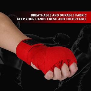 Enveloppes à main de boxe 3.5M 4.5M pour gants intérieurs Muay Thai MMA, support de poignet, protection des articulations et équipement d'entraînement - Product Image 3