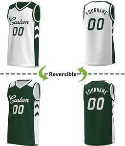 Uniformes de baloncesto de tendencia Kit completo para niños y hombres Gráficos personalizables y sensación Premium - Product Image 3