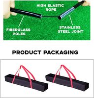 Tapis de golf d'entraînement à domicile GN11B, réaliste et durable, couleur/taille personnalisables, matériaux acier/fibre de verre/polyester, vente en gros Chine