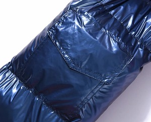 Men's Hooded Canvas Winter Puffer <b>Jacket</b> 100% Nylon <b>Waterproof</b> Lightweight & <b>Warm</b> with Front Design for Outdoor Use - Product Image 5