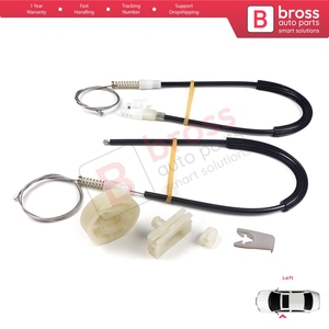 ชุดซ่อมมอเตอร์กระจกหน้าต่าง BWR298 ประตูซ้าย สำหรับรถยนต์ Megane MK1 X64 DA0/1 Coupe ปี 1996-2003 แบบ 2/3 ประตู 7700834394 - Product Image 4