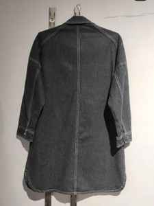 Vestido Túnica Vaquero Premium 100% Algodón para Mujer, Transpirable, Ecológico, Lavable, Casual de Verano, Formal, Lavado, Largo hasta la Rodilla - Product Image 3