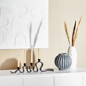 Stylish <b>Decorative</b> Candle <b>Accessory</b> Modern Artistic Lamp Luxury Home Accent <b>for</b> Tabletop <b>Bedroom</b> Event <b>Decoration</b> - Product Image 5