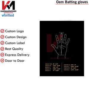 Guantes de bateo para jóvenes adultos Guantes de bateo de softbol de béisbol Premium Máximo rendimiento de agarre Guantes deportivos duraderos Adultos Adolescentes - Product Image 3