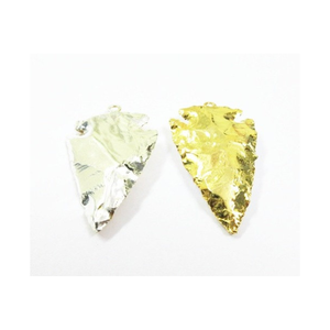 Style Vintage lâche pointe de flèche coupe pierres précieuses personnalisé bijoux en laiton livraison mondiale calme naturel Communication enfants - Product Image 6