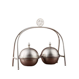 Centro de Mesa Moderno de Metal Negro con Forma de Triángulo, Hecho a Mano, Ecológico, para Decoración de Sala de Estar Minimalista - Product Image 6