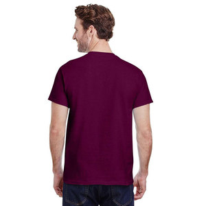 T-shirt ras du cou 100% coton pour hommes, respirant - Product Image 3