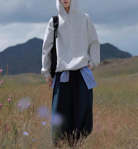 Streetwear de haute qualité Design personnalisé Sweatshirts à capuche unis et lourds pour hommes - Product Image 3