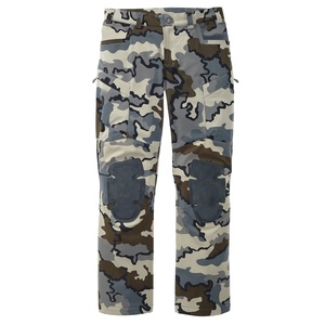 Ropa de caza para hombres con forro polar, chaqueta y pantalones de caza silenciosos, uniforme táctico de camuflaje - Product Image 1