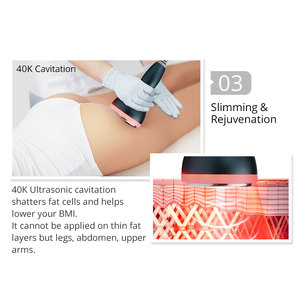 Tất cả trong một thiết bị làm đẹp 40k để trẻ hóa da mặt và làm săn chắc cơ thể - Product Image 4