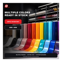 Film de protection de peinture automobile TPU PPF irisé, couleur changeante violet rose or vert, installation sèche ou humide