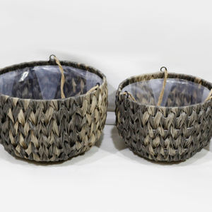 Artex Dong Thap Natural Seagrass agua Jacinto macetas colgantes para decoración al aire libre - Product Image 1