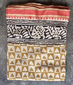 Sarong de playa con borde de seda estampado a mano para mujer, bufandas de playa en algodón, pareo envolvente para playa, traje de baño indio Lungi impreso - Product Image 2