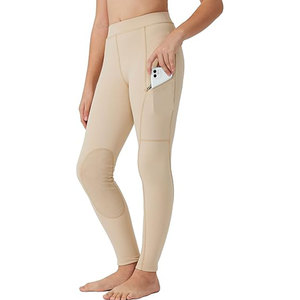 Dernière mode vêtements équestres pantalons pour femmes siège complet Silicone Grip équitation culotte vêtements de sport - Product Image 4
