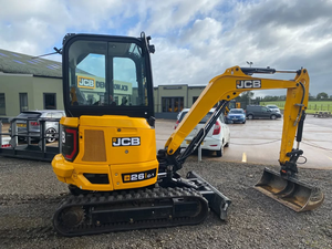 รถขุดขนาดเล็ก JCB 26C-1 Plus 2.6 ตัน แบบสวิงท้าย รุ่นมาตรฐาน มือสองและใหม่ สำหรับขาย รถขุดขนาดเล็กสำหรับงานก่อสร้าง เครื่องยนต์ดีเซล - Product Image 2