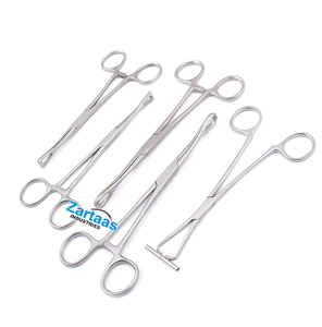 Kit d'instruments de piercing corporel en acier inoxydable de haute qualité, 5 pièces, fabricant et exportateur d'instruments chirurgicaux - Product Image 1