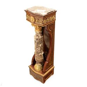 Columna Decorativa de Madera Clásica de Lujo - Product Image 2