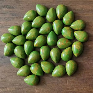 พลอยเทอร์ควอยซ์ทรงหยดน้ำสีเขียวคุณภาพ AAA สำหรับทำเครื่องประดับ ลด 20% พร้อมของแถม - Product Image 3