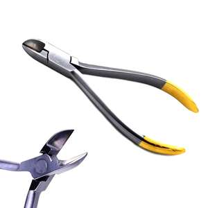 Hot Selling 12.5cm Orthodontic Ligature <b>Light</b> Wire Cutter Plier Manual Dental Instrument Stainless Steel Retraction Wire - Product Image 1