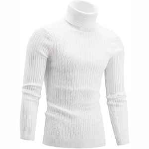 Vente en gros de pull-over d'hiver à logo personnalisé pour hommes pull-over en polyester imprimé de haute qualité à col rond pour hommes - Product Image 2