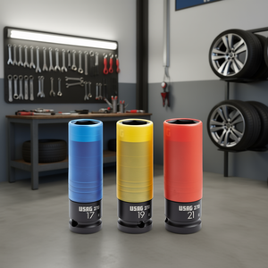 Usag Reinforced for Teflon Protected Machine <b>Socket</b> Wrenches for Alloy Wheels - Product Image 3