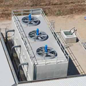 Fabricante de Torres de Refrigeración de Agua de Flujo Contrario de FRP Industrial |   Enfriamiento de Procesos HVAC de Ahorro Energético |   Circulación de 50500 m/h |   1 - Product Image 2