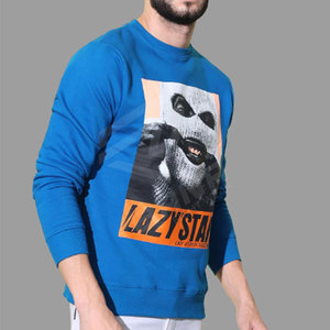 Cómoda sudadera de invierno sólida de alta calidad para hombres 2024 nueva llegada al por mayor logotipo y tamaños personalizados - Product Image 3