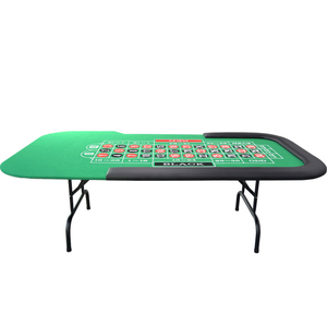 Mesa de ruleta plegable de Casino totalmente personalizable, madera de alta calidad, se acepta todo tipo de personalizaciones - Product Image 3