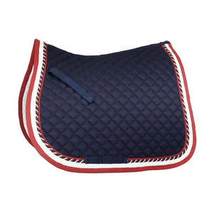 Tapis de selle de cheval de luxe Tissu confortable Tapis de selle de qualité supérieure avec des designs personnalisés et logo Tapis de selle de cheval équestre - Product Image 4