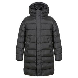 Wholesale OEM Custom Fashion Canvas <b>Long</b> <b>Puffer</b> <b>Jacket</b> Men <b>Women</b> Insulated Custom Front Waterproof Lightweight Men'<b>s</b> <b>Jackets</b> - Product Image 4