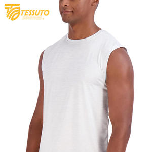 Fait sur mesure 100% respirant coton tricoté hommes débardeur pour Gym Fitness High Street Front Made Pakistan OEM Service disponible - Product Image 5
