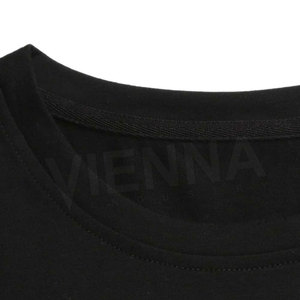 T-shirts pour hommes en polyester et coton, coupe ajustée, 100% coton, haute qualité, logo personnalisé, t-shirt unisexe, impression vierge - Product Image 4