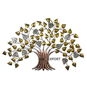 Escultura decorativa en acabado dorado, Mesa para el hogar y adornos decorativos de escritorio, decoración de oficina, esculturas abstractas - Product Image 4