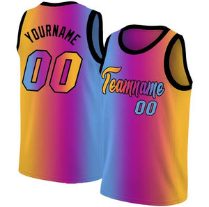 Ensemble d'uniformes de basketball personnalisés 2026 100% polyester 180g imprimé par transfert thermique Maillot de basketball Club Équipe Unisexe Sports - Product Image 2
