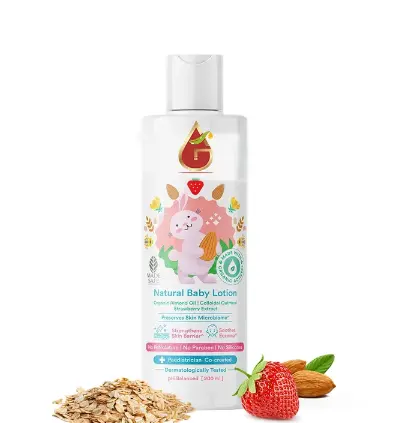 Marque distributeur OEM pour biberons lait hydratant biologique lotion pour le corps et blanchissement de la peau crème douce pour la peau lotion corporelle pour bébé aux fruits