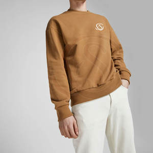 เสื้อฮู้ดผู้ชายผ้าฝ้ายผสมโพลีเอสเตอร์ คอกลม มีซับใน ระบายอากาศได้ดี เหมาะสำหรับฤดูหนาว  แบบกำหนดเองได้ คุณภาพสูง ขายส่ง - Product Image 5