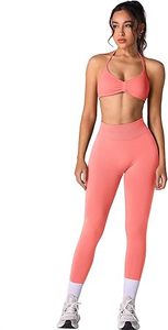 Ensemble 2 pièces pour femme, service OEM 2026, meilleure qualité, logo personnalisé, spandex/coton, respirant, uni, séchage rapide, ensemble de shorts - Product Image 6