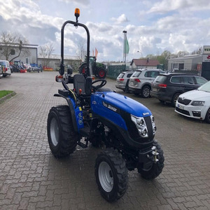 Tractor de Ruedas Solis de 25 HP, Azul, Compacto, para Agricultura, con Interruptor Lateral y Luz de Advertencia - Product Image 1