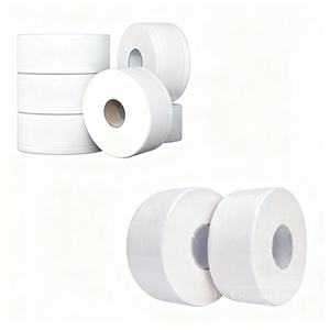 Rollo de Papel Higiénico Jumbo de Gran Tamaño, Papel de Alta Resistencia para Restaurantes, Centros Comerciales y Baños Públicos - Product Image 1