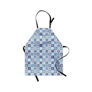 Prix de gros Dernière conception de tablier de cuisine unisexe imprimé personnalisé pur coton Ensemble de tablier de cuisine - Product Image 2