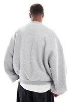 Sudadera con Capucha Oversize de Forro Polar Térmico, con Logotipo Personalizado, Bordado 3D, Ecológica, 100% Algodón, para Hombre